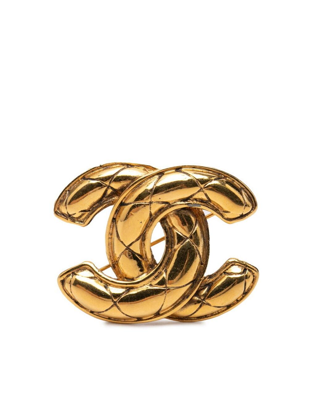 Chanel Cc Logo Brooch Metal #299447C86B